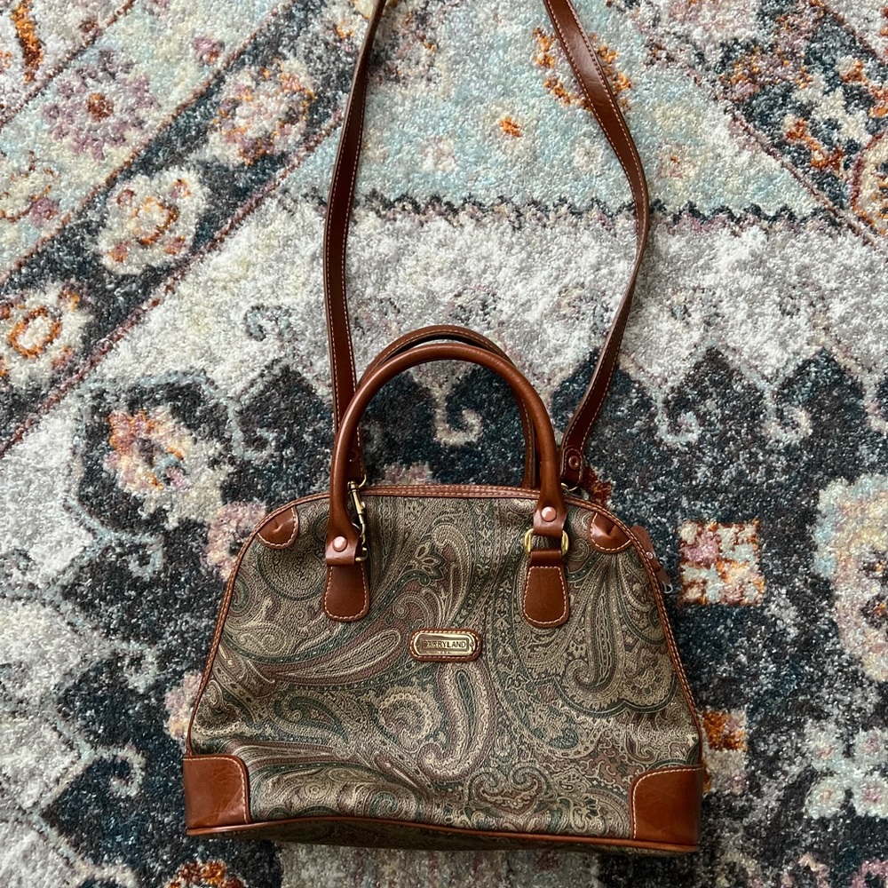 Vintage Paisley Purse